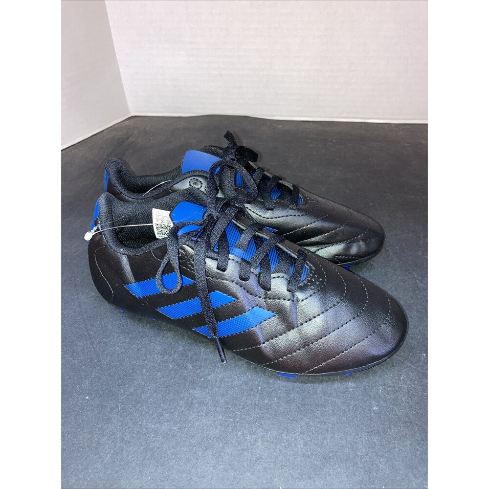 Adidas Goletto Black Blue Firm Ground Soccer Cleats Toddler Kids Size 3
